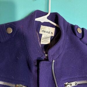 David N Women's Purple Jacket